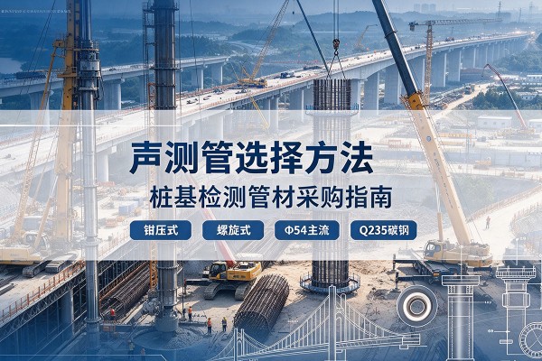 八步声测管选型标准