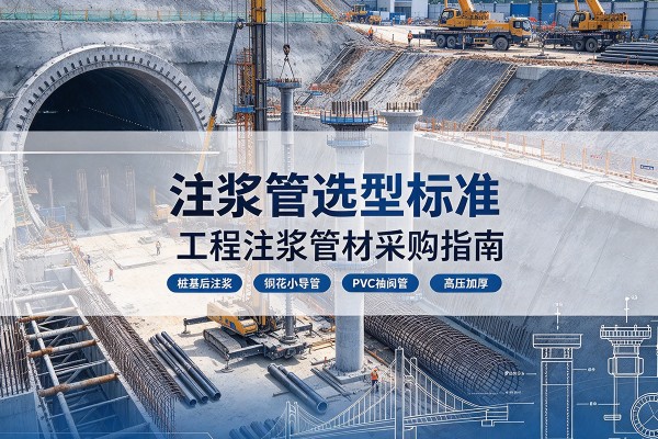 八步注浆管选型标准